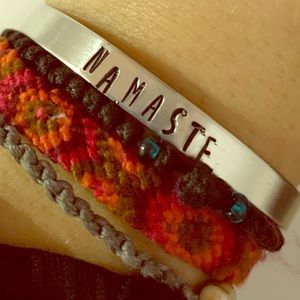 NAMASTE mantra bracelet
